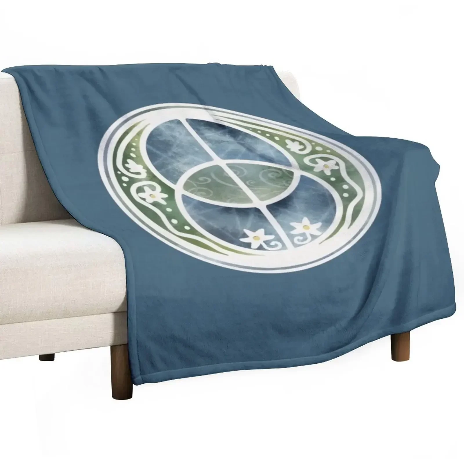 

Chalice Well (land&sea) Throw Blanket Winter beds Sofa Throw Baby Blankets