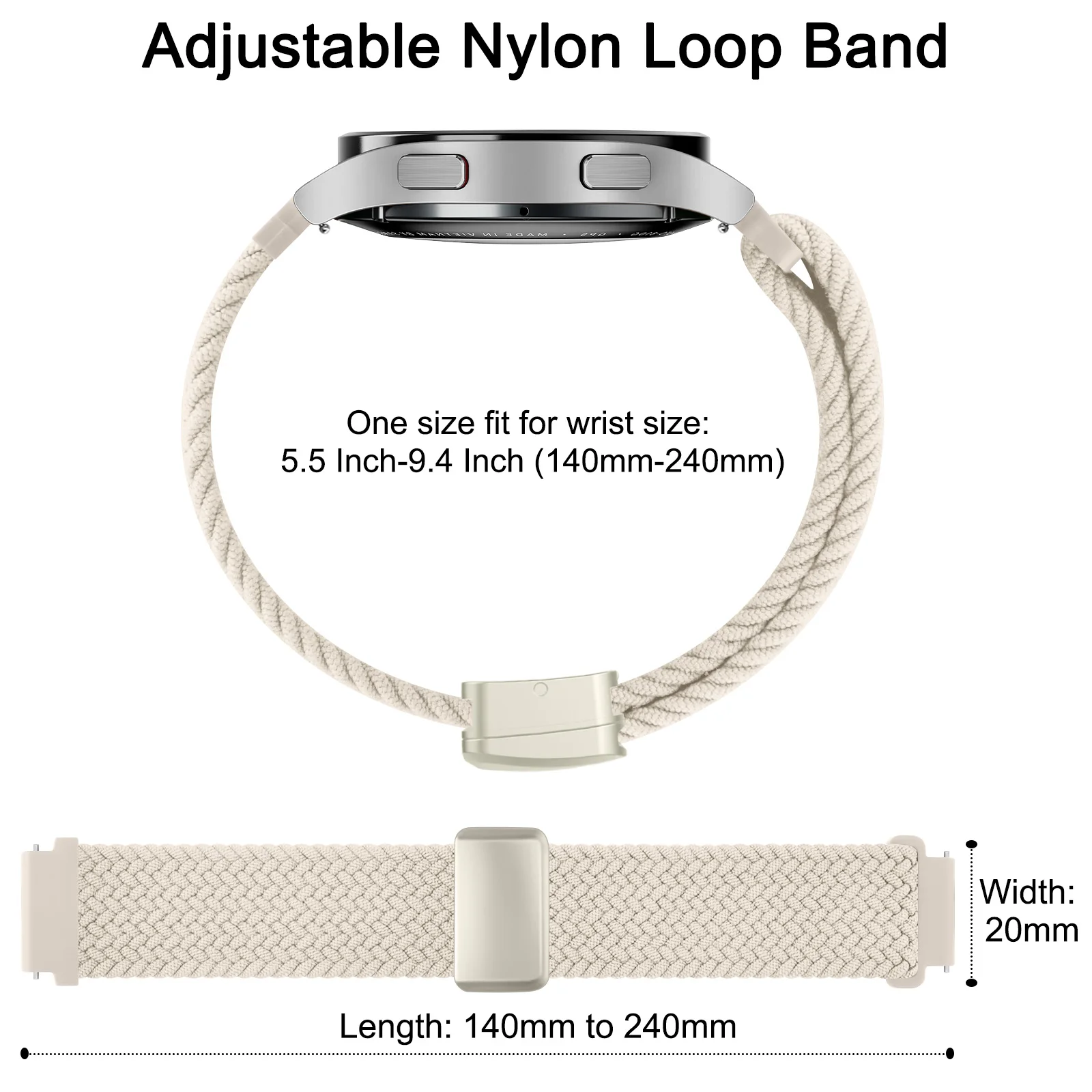 غطاء مقسى + شريط مغناطيسي مضفر لساعة هواوي GT 2 46 مللي متر حزام الشاشة الغطاء الواقي لساعة هواوي GT 2 46 مللي متر العصابات