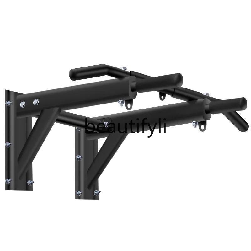 

Functional Indoor Barbell Home Wall Fixed Wall Drilled Single Double Bar Fitness Equipment