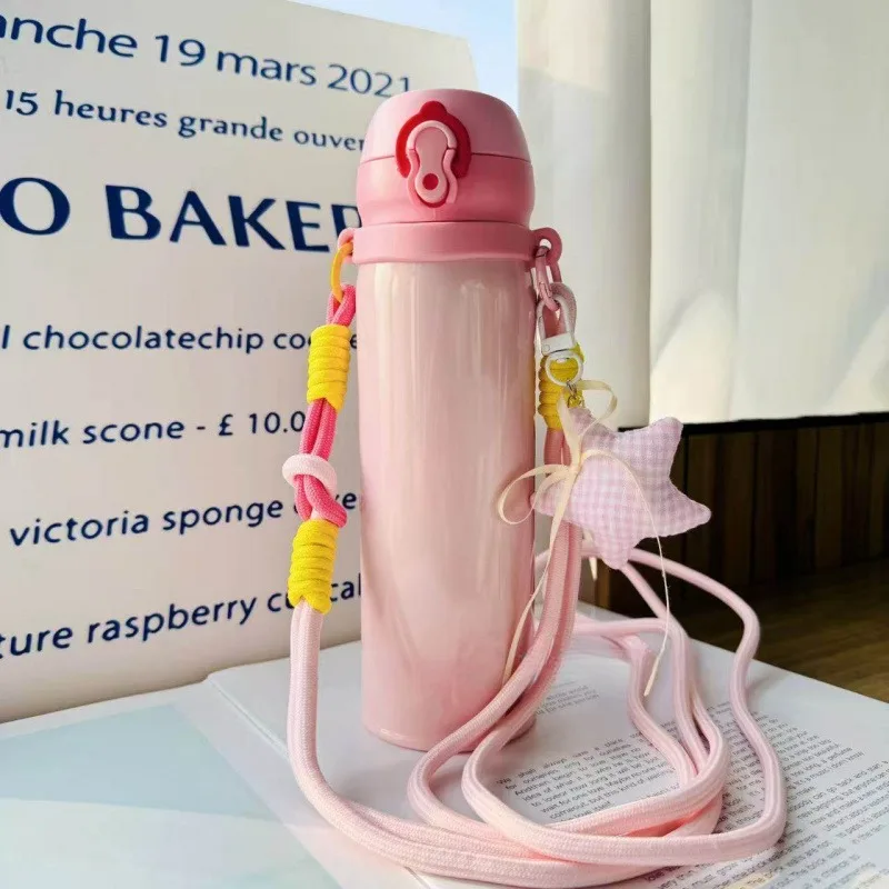 Cute Woven Strap Hand-held Water Cup Lanyard For Stanley Tumbler Universal Accessories Suitable 6-10cm Cup Mouth Holder Sleeve view 4