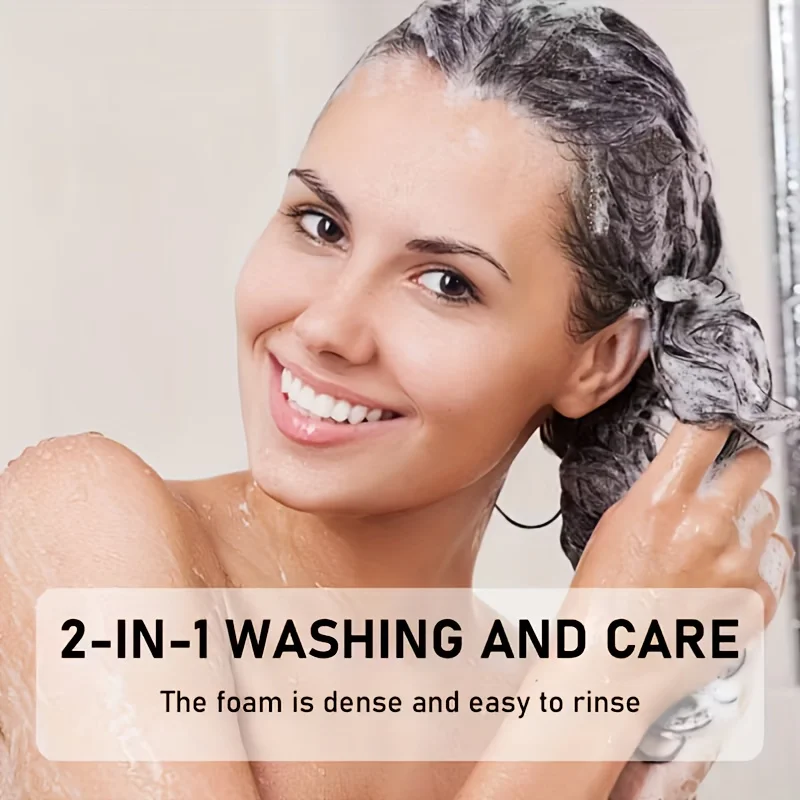 تنظيف عميق، ترطيب لطيف، شامبو مضاد للانزلاق، قالب شامبو صلب، تصميم محمول، مكونات طبيعية #6