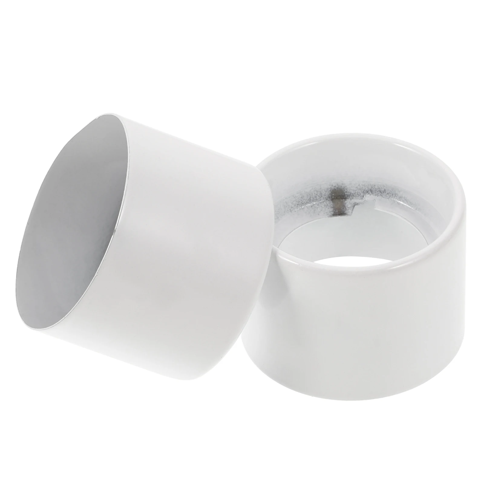

Metal Lamp Shade Ring 1-1/2 Inch for E26 E27 Sockets Durable Iron Nickel Finish Replacement Adapter Harp Saddle Light Socket
