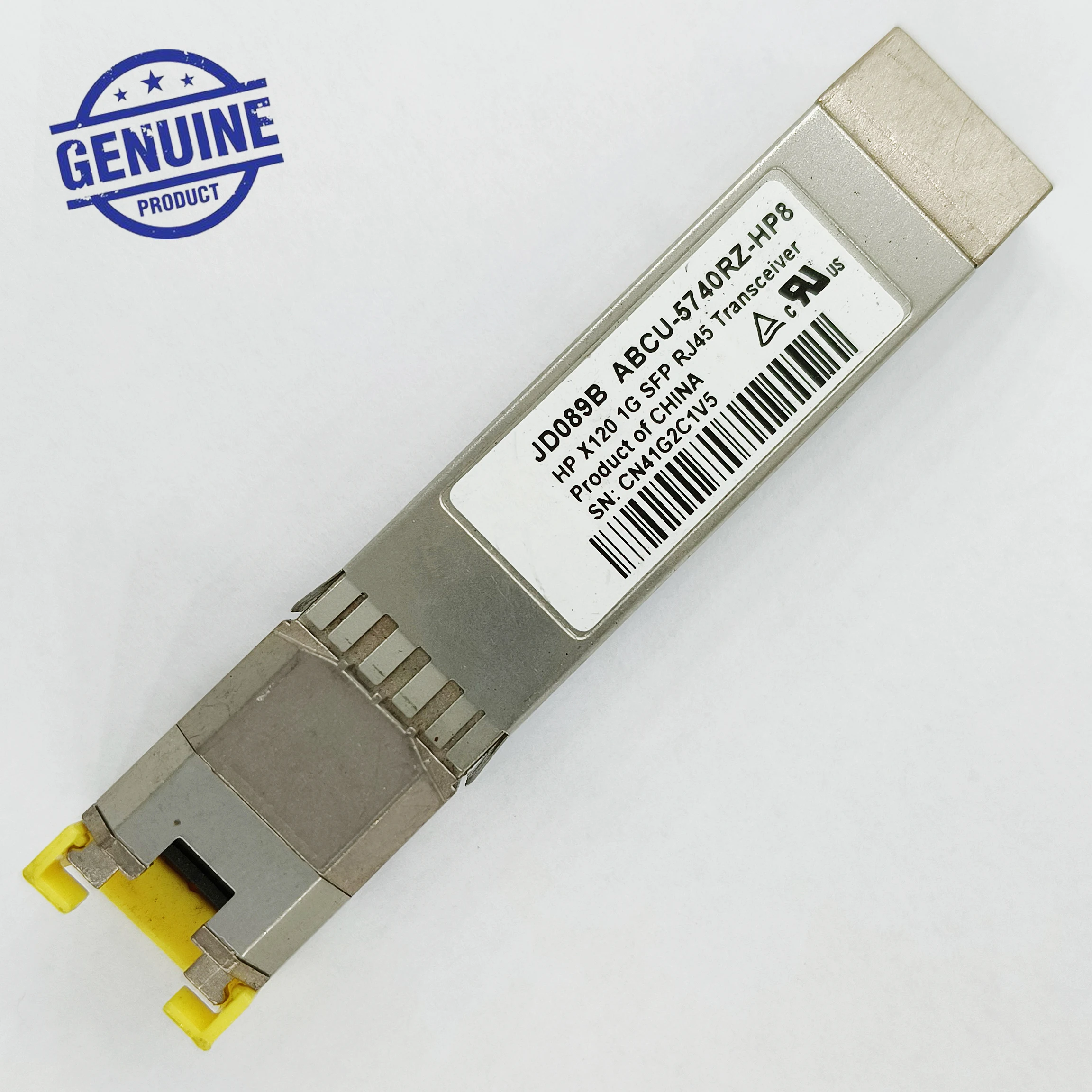 

Genuine For HPE JD089B X120 1G SFP RJ45 ABCU-5740RZ-HP8 Transceiver Optical Module