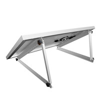 Renogy 28in Adjustable Solar Panel Mount Brackets, with Foldable Tilt Legs on Any Flat Surface for RV, Roof, Boat