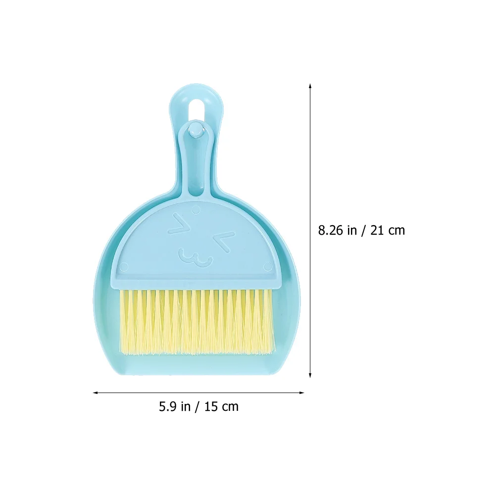 

1 set Mini Dustpan Set Small Pet Supplies Pp Material Hamster Cage Cleaning Tool Easy To Clean Stylish Color Chinchilla Dust