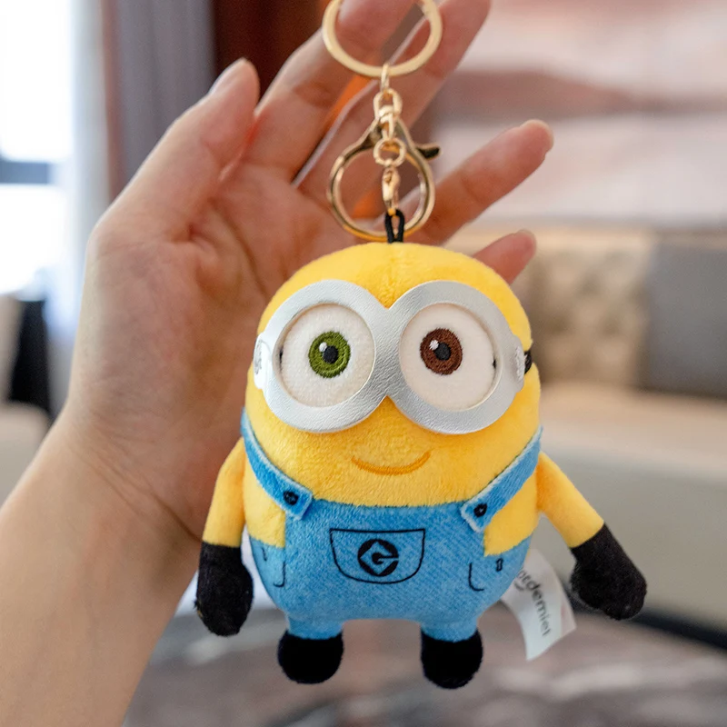 حقير لي أفخم أنيمي التوابع أفخم الدمى الحيوانات المحشوة حقيبة الشنق أفخم سلاسل المفاتيح عيد الميلاد عيد ميلاد التخرج هدايا الأطفال