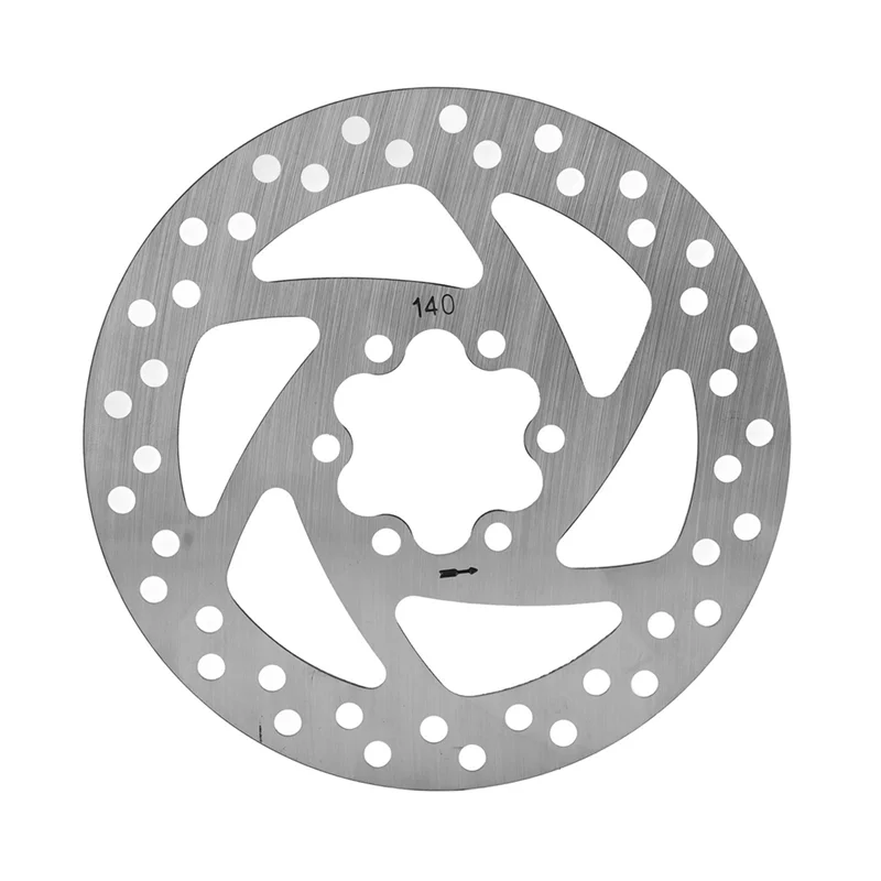 جديد-سبائك الألومنيوم 140 مللي متر قرص فرامل الفرجار عدة 6 ثقوب مقاومة للاهتراء للدراجات البخارية الكهربائية #3