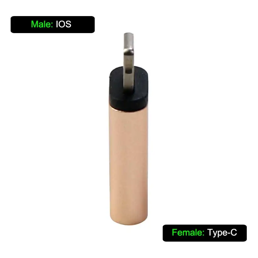 2pcs สำหรับ iPhone Micro USB/Type-C อะแดปเตอร์ชายหญิง Converter สำหรับอะแดปเตอร์สำหรับ iPhone 6 6 S 7 8 PLUS X 10 สำหรับ iPad