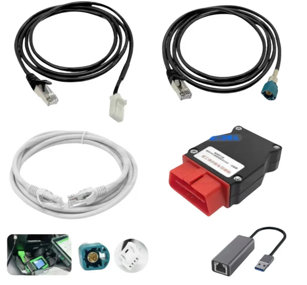 Dedicated Tool RF Diagnostic Cable for Tesla Model 3/Y Model S/X 12V Code Reader Full System Diagnostic Battery System Check