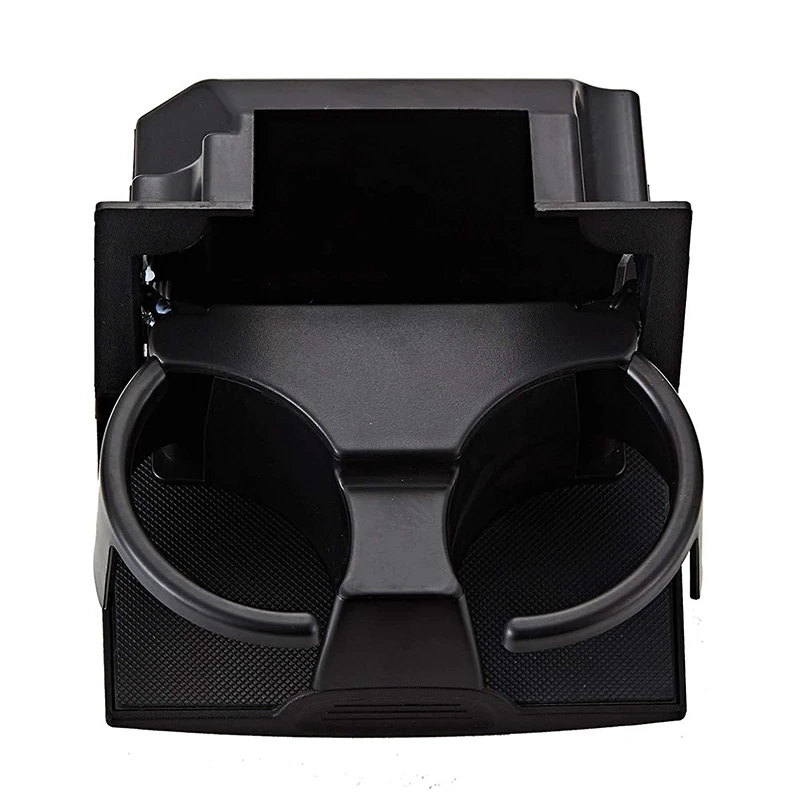 Cup Holder for Nissan Frontier 2008-2016 Pathfinder Xterra Rear Console 96965-ZP00C Rear Center Console Box Black