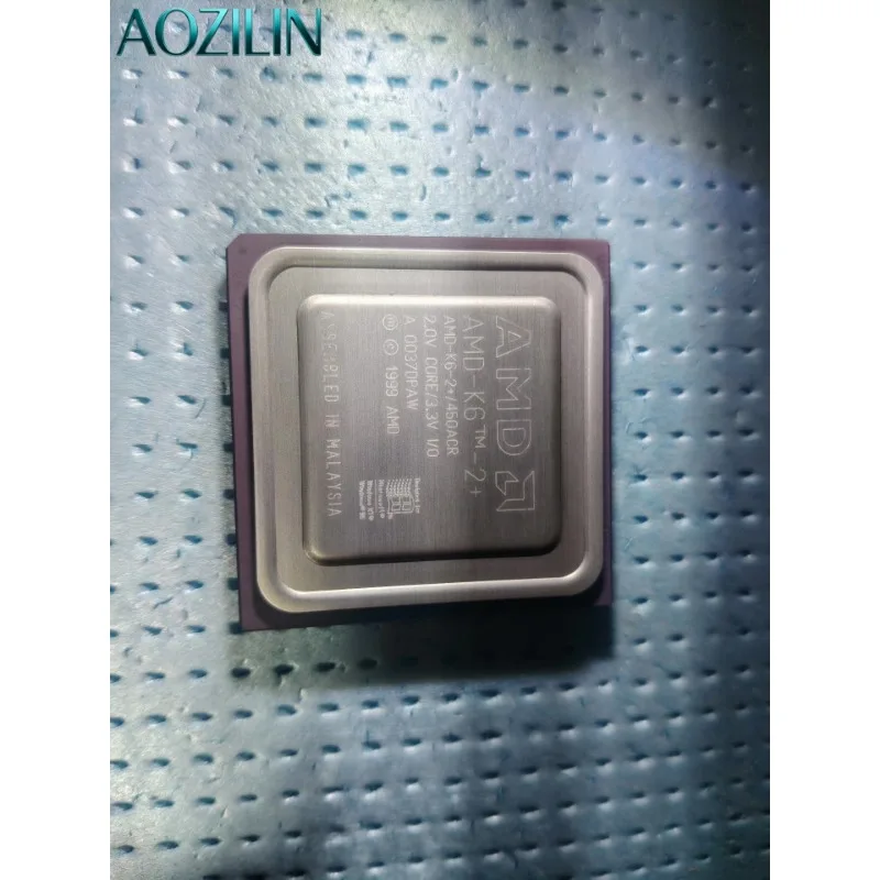 Used Pull‑out CPU Processor AMD K6‑2+ 450A CZ Vintage Socket Retro Collectable Chip