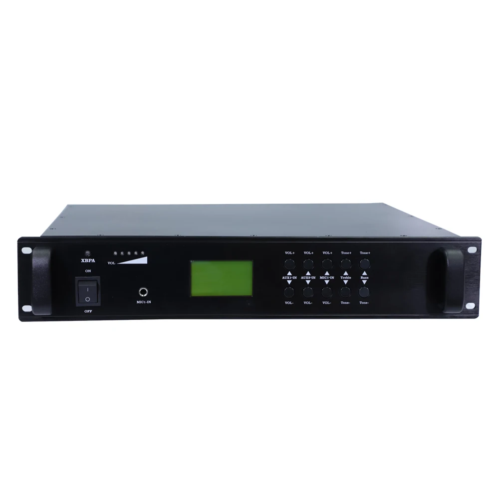 Pa Systeem Professionele Audio Versterker En Ip Pa Systeem Digitale Netwerk Audio Versterker Output 100-650W