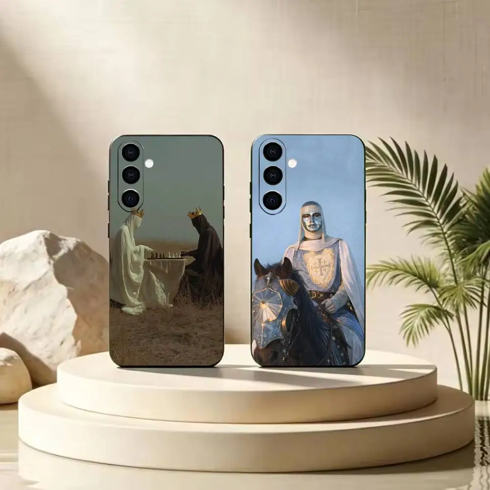 Baldwin IV of Jerusalem    Black Soft Silicone Phone Case For Samsung Galaxy A71 A72 A73 A51 & Other Related Models