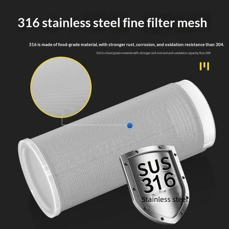 Durable Stainless Pre Filter Purifier Output Pre-filter Purifier Filter Universal Faucet Filter Water Heater Shower Head