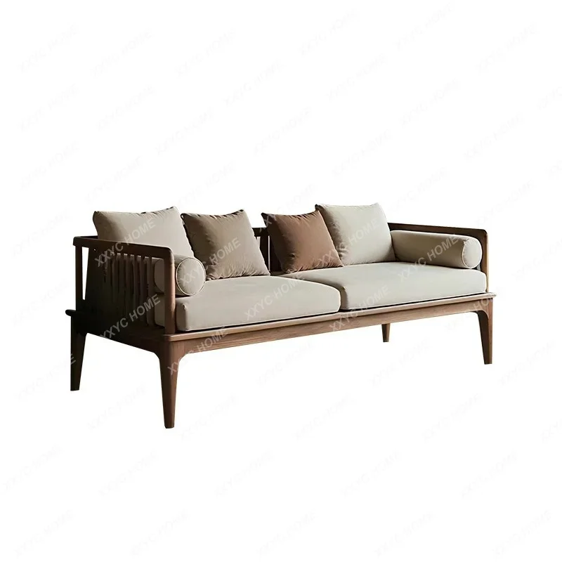 XXTall Feet Wood Living Room Sofas Three Seater Salon Floor Luxury Living Room Sofas House Modern Muebles Para Hogar Furnit