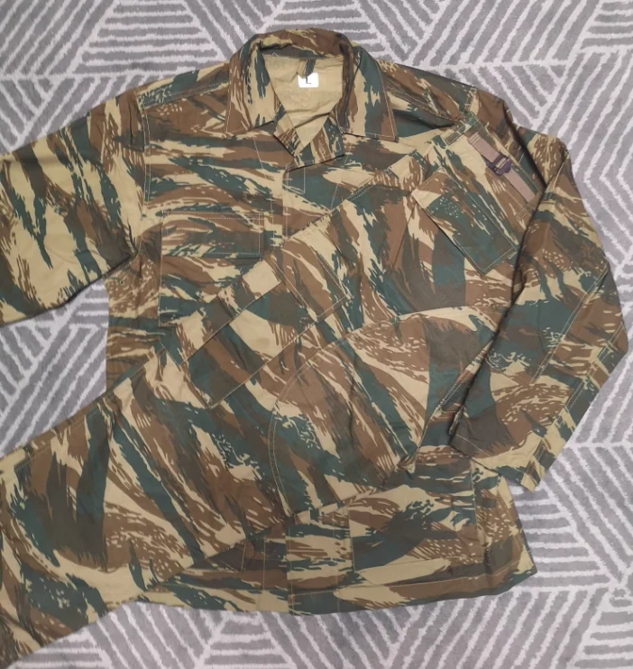 

Greece Camouflage Man Suit Green Include Jacket Pants