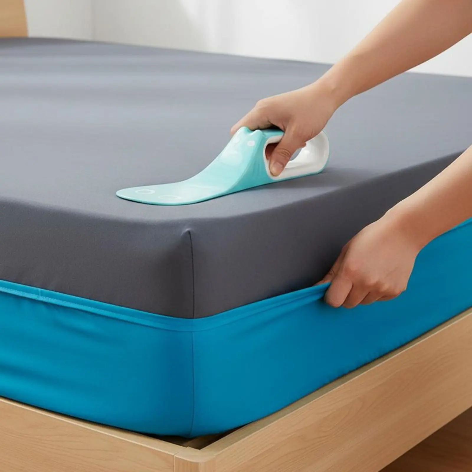 

Bed Sheet Tucker Tool Labor-Saving Mattress Lifter Mattress Angle Lifter Alleviates Spine Pain Household Gadget Long-Lasting