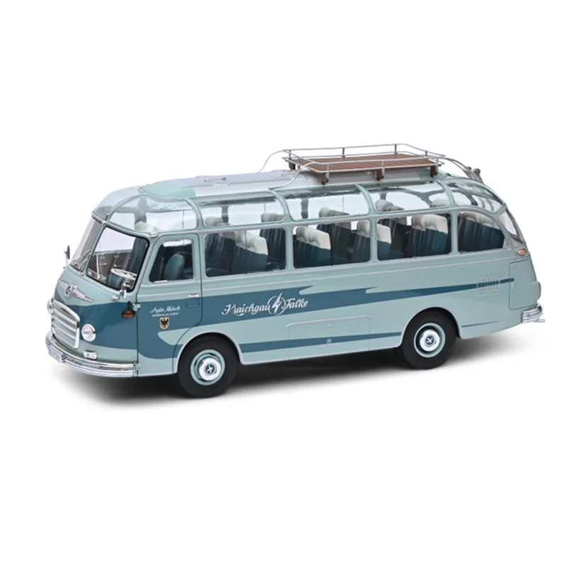 Schuco 1:18 Scale Diecast Alloy Setra S6 City Bus Toys Cars Model Jalke Classics Adult Collectible Souvenir Gifts Static Display