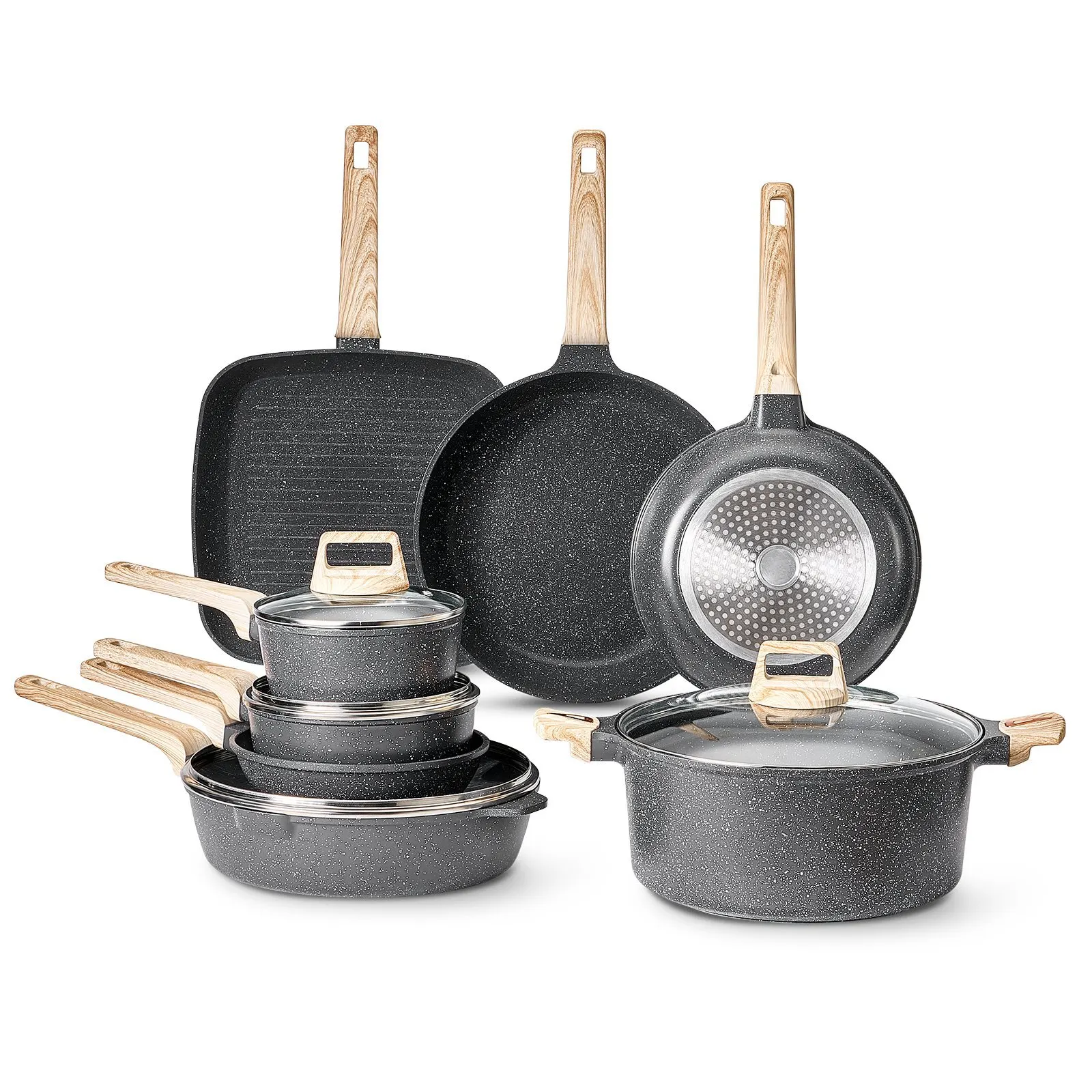 19 Piece Pots And P…