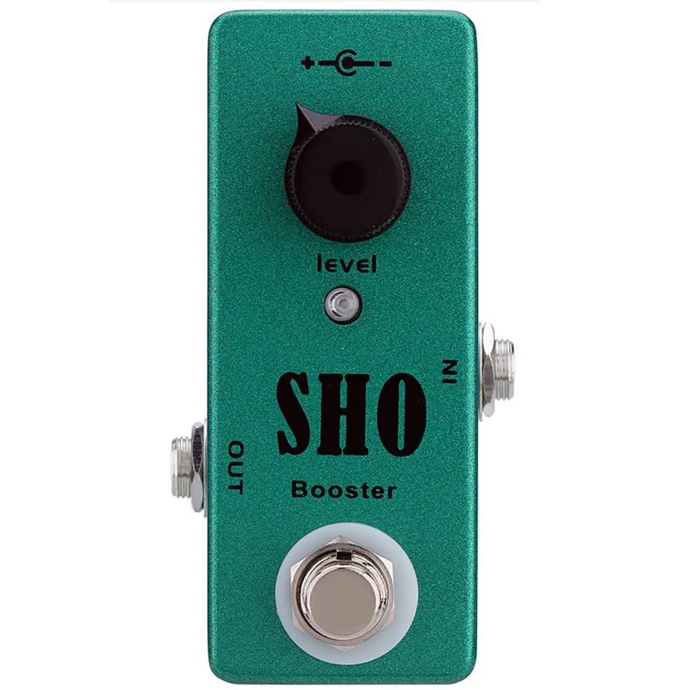 

MoskyAudio SHO BOOSTER Pedal Electric Guitar Effect Pedal True Bypass Guitar Accessories Guitar Parts Green Color