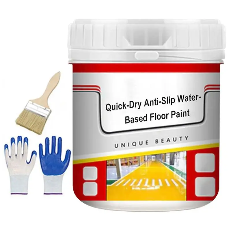 

Golden Silk Water-based Floor Paint Quick-Dry Floor Paint Waterproof Coating Garage Door Paint Garage Floor Coating For Craft