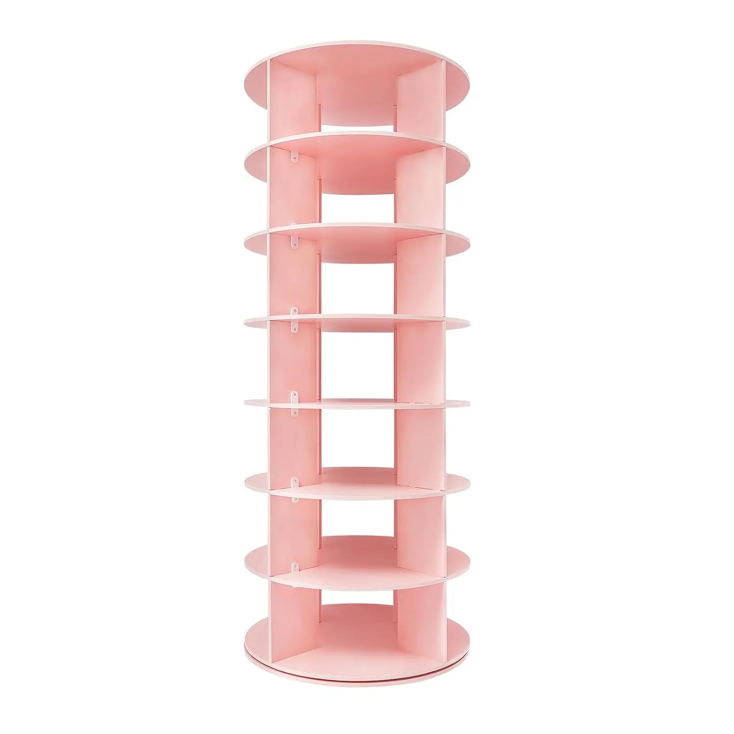 Aliexpress 7 Tier Rotating Shoe Tower, 360° Revolving Vertical Storage Rack for Closet & Bedroom Corner, Handbag Organizer, Customized - Aliexpress Deal