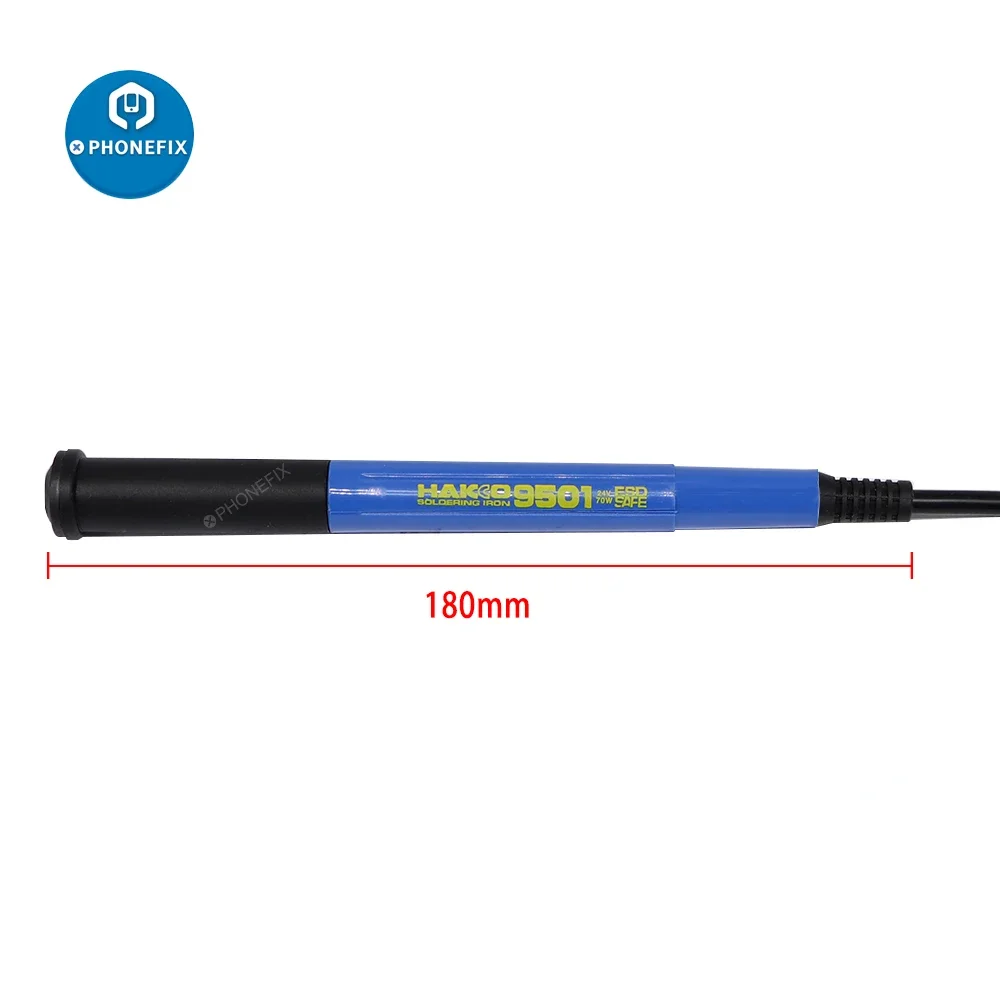 HAKKO FX-951 70W Soldering Iron Handle Replacement for FX-950 951 Solder Station FM-2028 Iron Mini Handle Heat Welding Repair