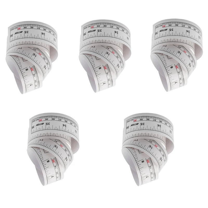  Sewing Machine Table Ruler Adhesive Measuring Tape with Centimeter Inch Scale