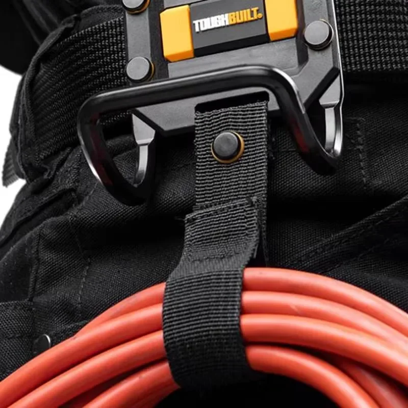 Portable Hanging Hooks Hammer Electric Wire Organizer Special Tool Waist Bag Hanging Hooks High Altitude Operations Tool Parts