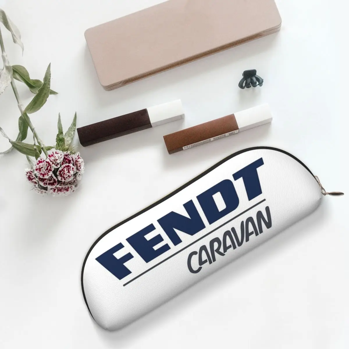

Fendt Caravan Pencil Cases Pencil Pouch Storage Stationery Supplies Big Capacity Pen Box Pencil Bag for Boy Girl Gifts