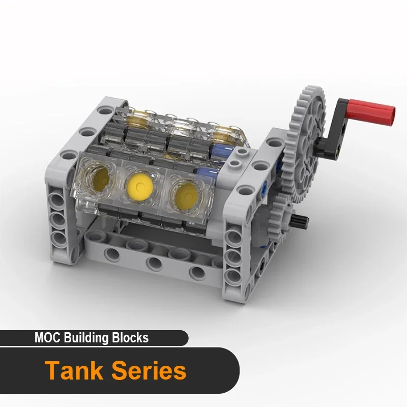 

Building Blocks Model Sets Windmill Swing Tank Robot Assembly MOC Technical Bricks Loose Parts Kid DIY Modified Tech Toys