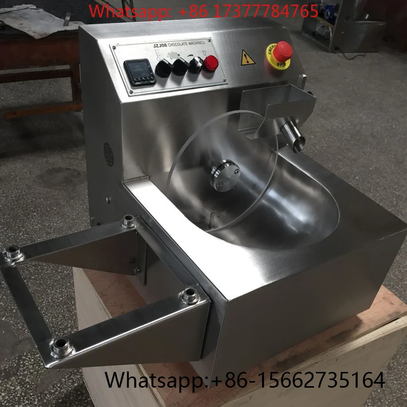 Chocolate melter combined with vibrator, CE approved 110V / 220V chocolate tempering machine with vibration table