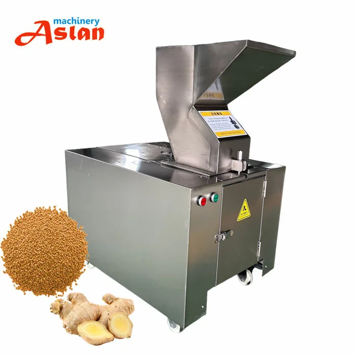 Food Grade Bone Coarse Crusher SUS304 Frozen Meat Block Breaking Machine For Pet Food Bone Meal Production