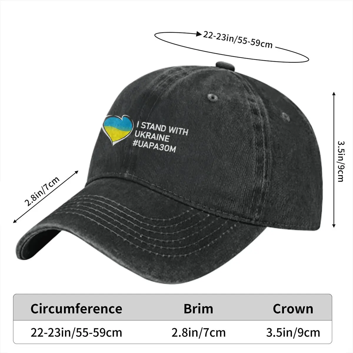 Ukraine Essential Casquette Peaked Cap Ukraine Ukrainian Sun Shade Cotton Hats For Men Women