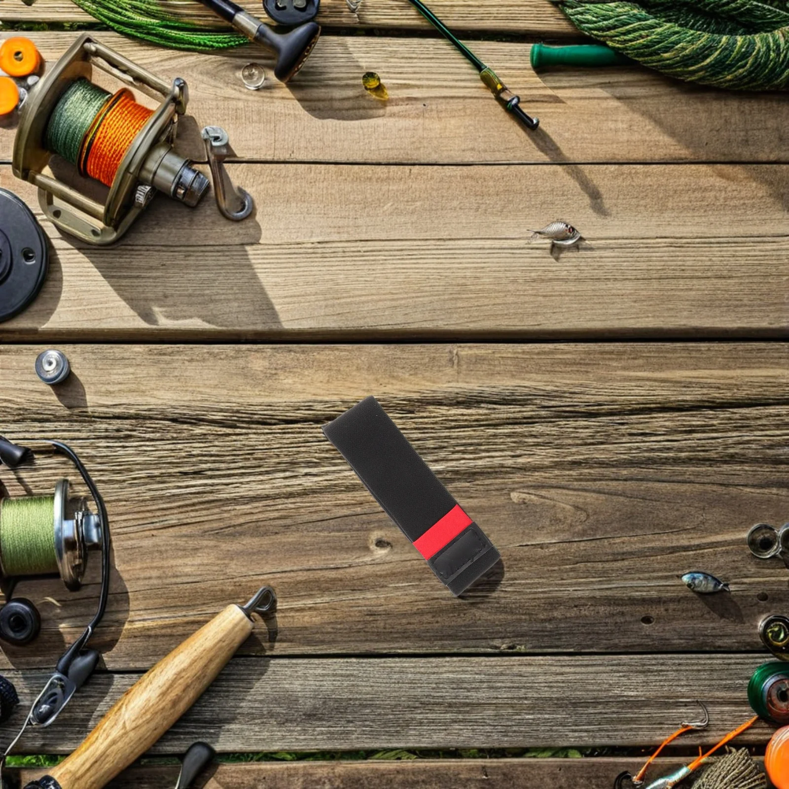 

4Pcs Fishing Spool Belt - Heavy Duty Reel Keeper with Quick Install Design - Protective Reel Securing Band for Casting and