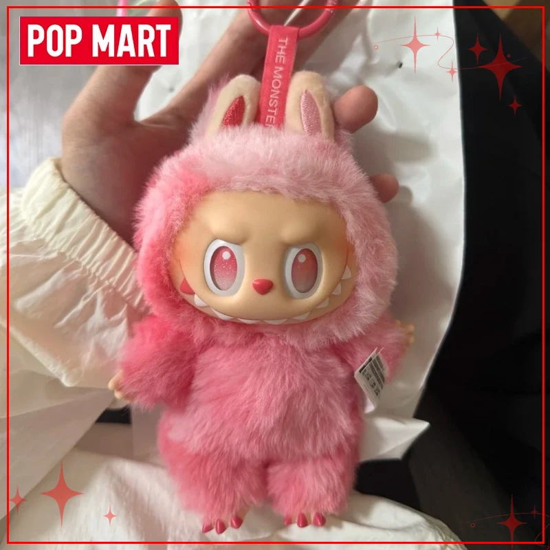 POP MART Labubu les monstres série Big Into Energy boîte aveugle vinyle poupées en peluche pendentif figurine Collection cadeaux d'anniversaire