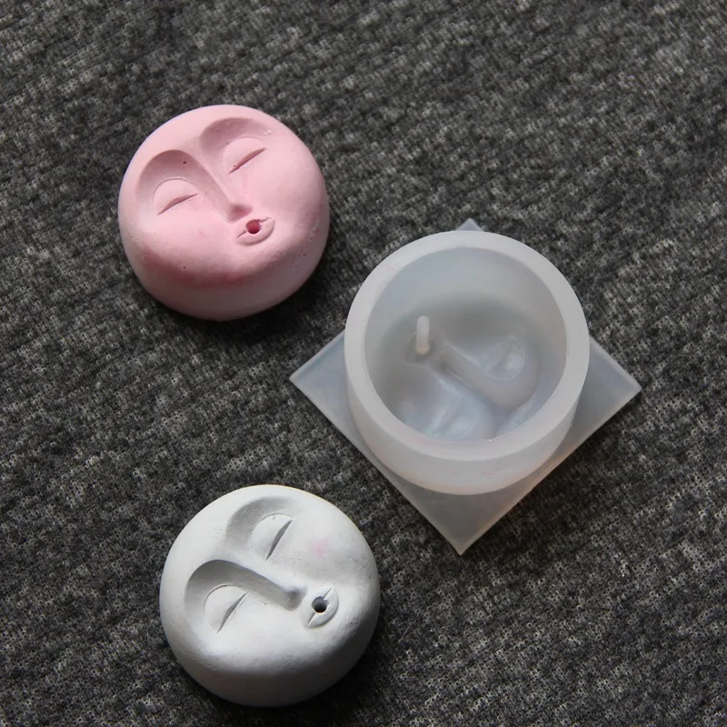 DIY Crystal Drop Glue Incense Burner Decoration Mold