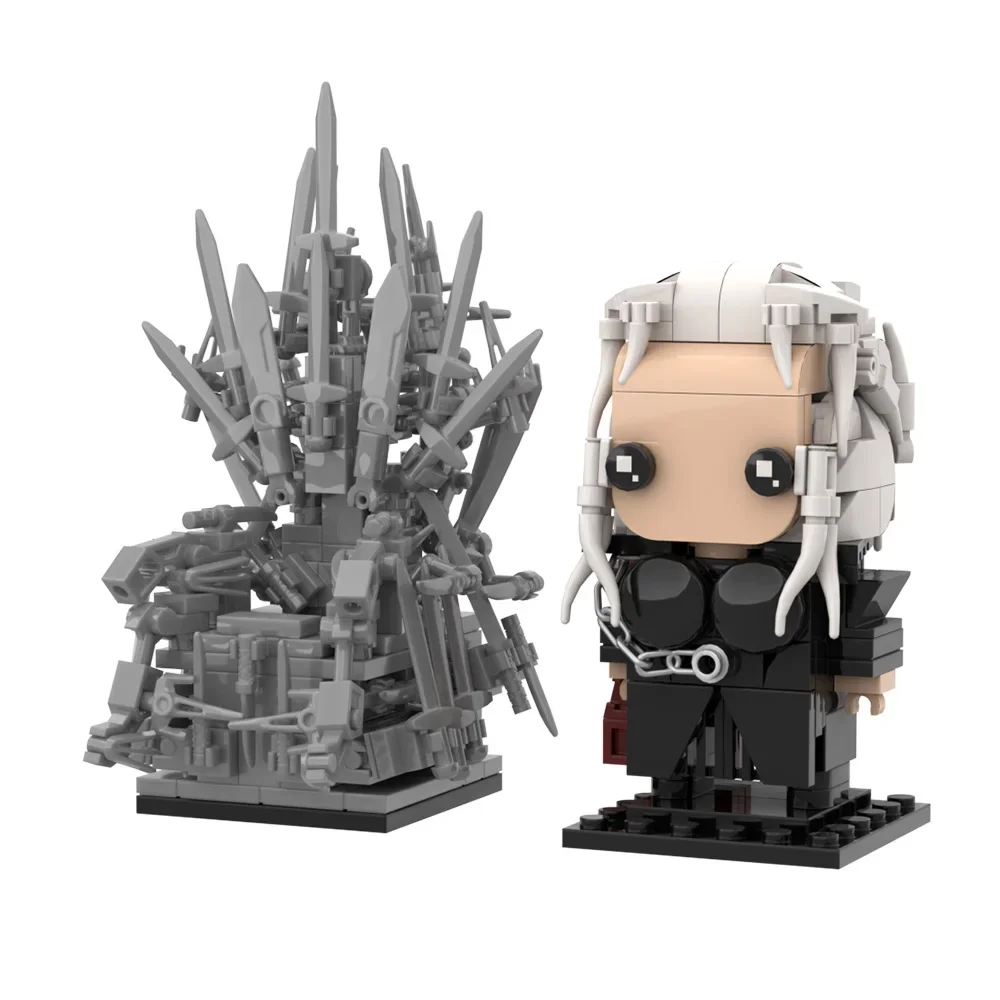 MOC Throneseds Game Iron Throneeds Model Building Blocks Famous Rightss Movie Song of Ice and Fire Brickheadzs Bricks Toys Gift