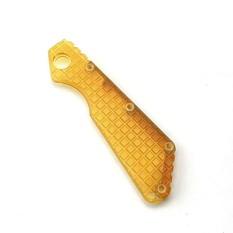 Transparent PEI Material Knife Handle Patch Scale For Strider SMF Old / New Version Knives Grip DIY Making Accessories Part