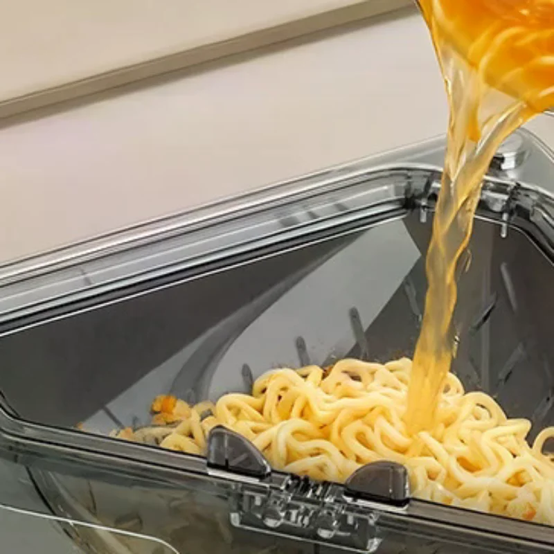

Sink Food Catcher Corner Basket Magnetic Suction Drainage Triangle Drying Rack No-Drill Kitchen Cleaning Drain Baskets 1PC