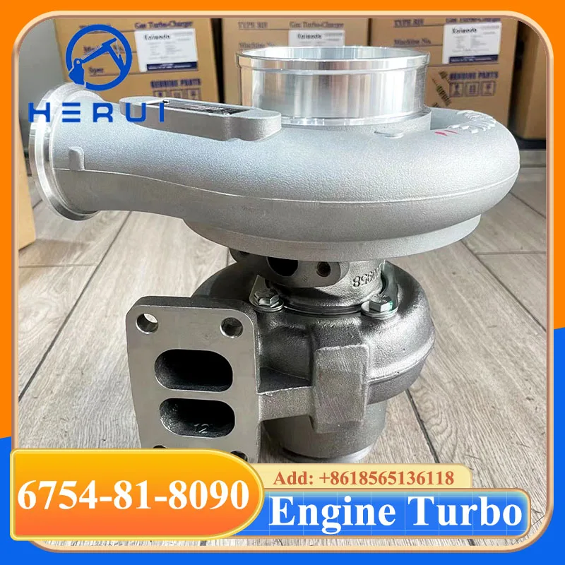 6754-81-8090 4037469 Turbo HX35 Turbocharger For PC200-8 6D107E-1 Engine Turbo