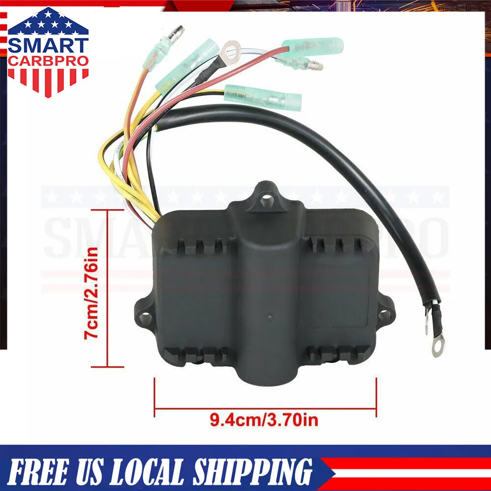 1984-1998 FOR MARINER 6HP-35HP OUTBOARD SWITCH BOX CDI 339-7452A19 2-CYL