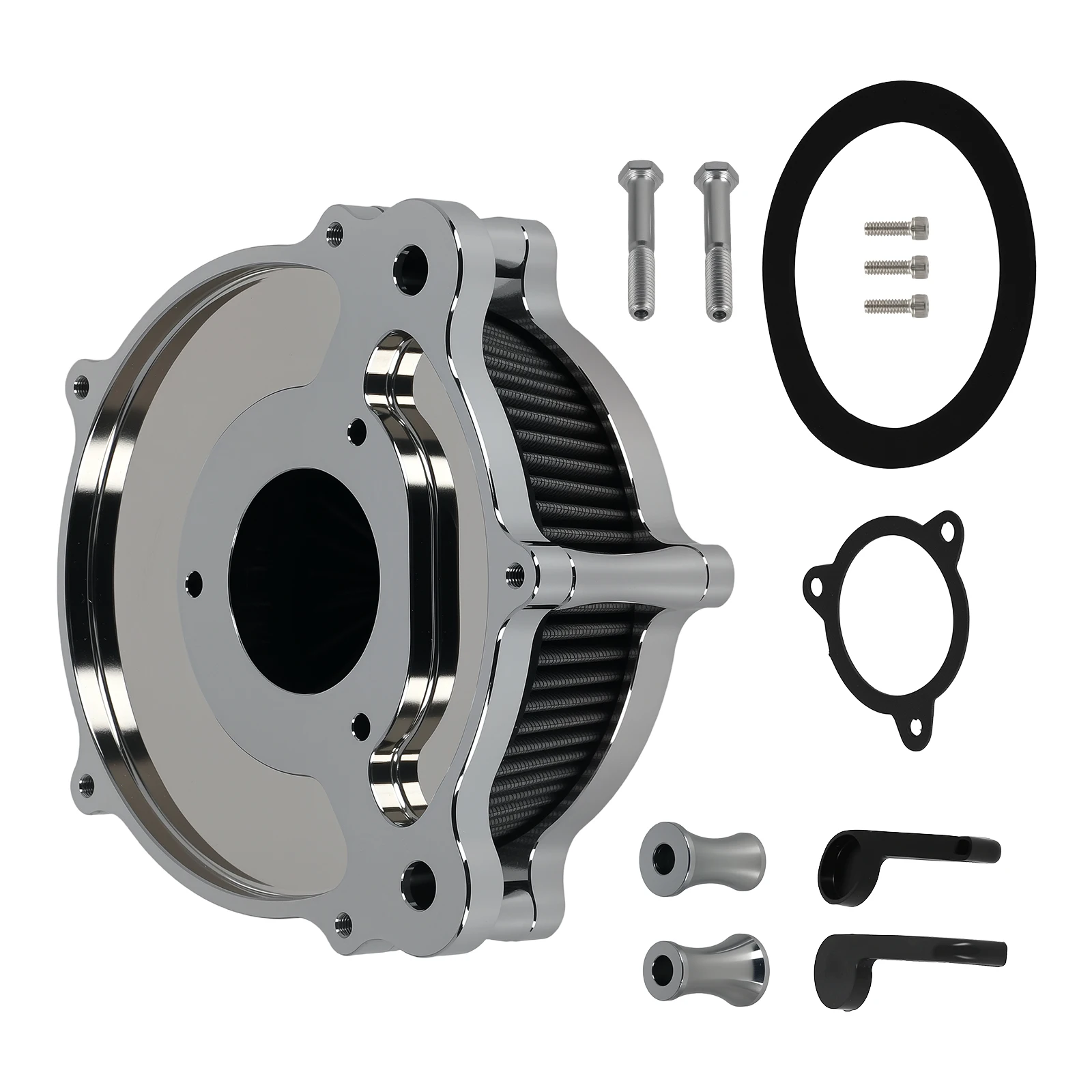 

Air Cleaner Filter Intake Set For Touring Street Glide Road Glide 2008-16