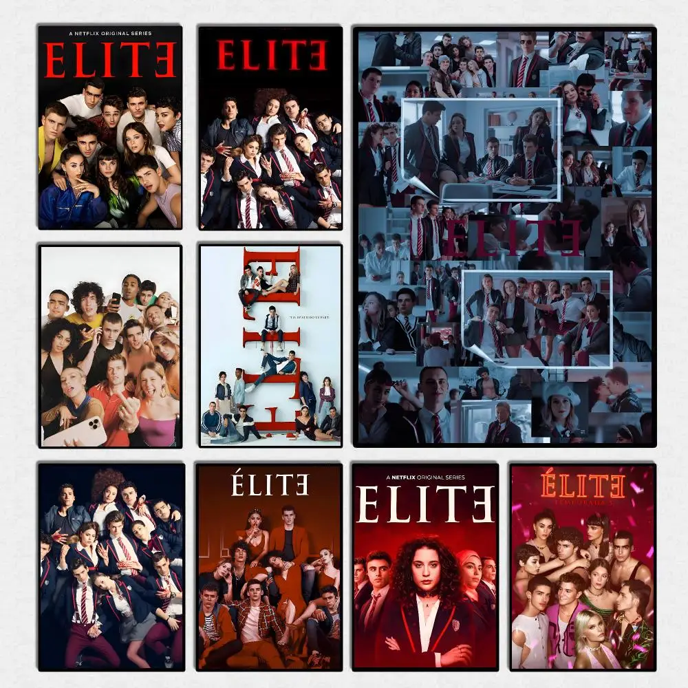 Telepaly E-elite Poster High Quality Wall Art For Home Office Bedroom Living Room Hallway Bar Perfect Gift Idea