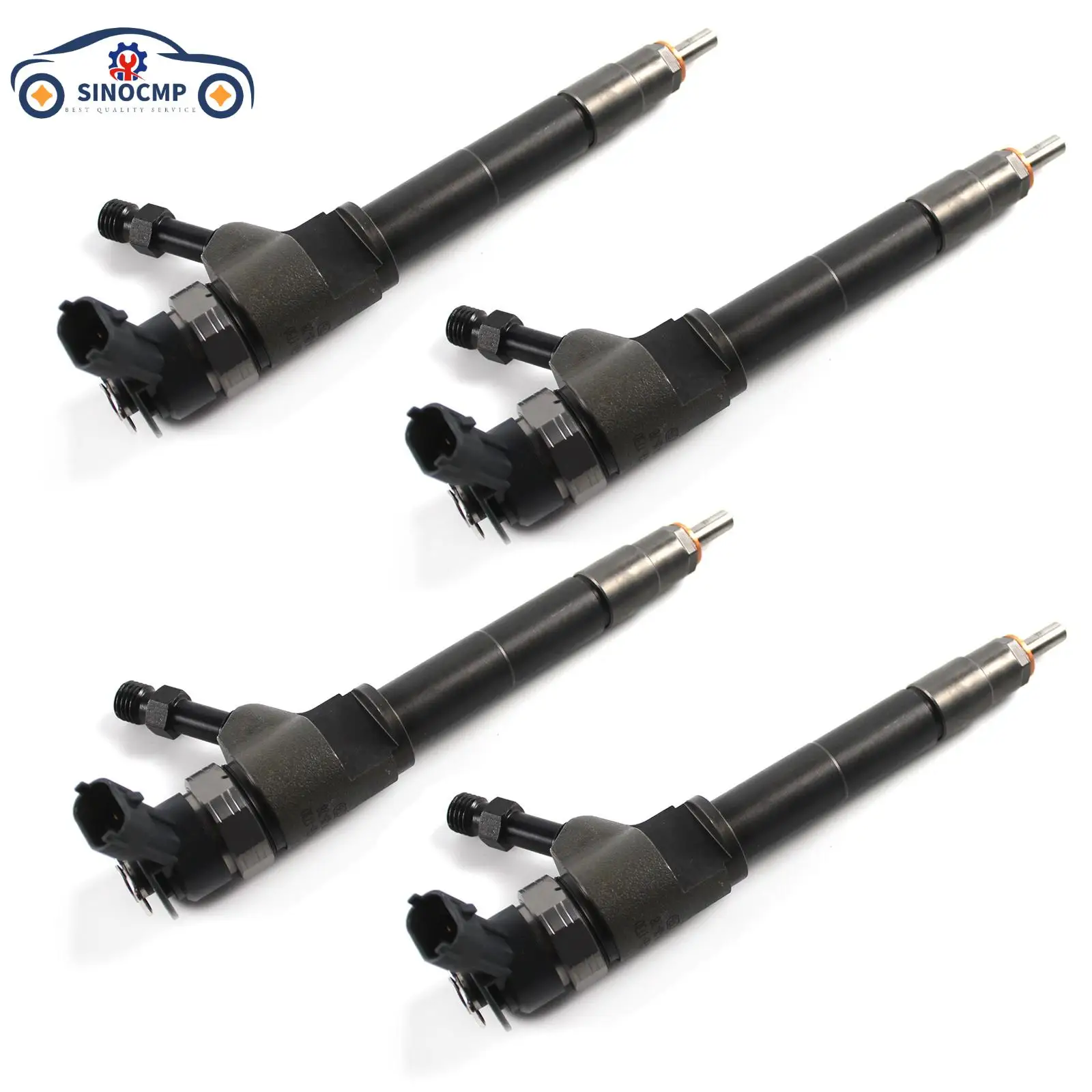 0445110249 WE0112H50A WE0113H50 SINOCMP 4PCS Diesel Fuel Injectors For BOSCH FORD RANGER MAZDA BT50 3.0L C/R 2006-2011