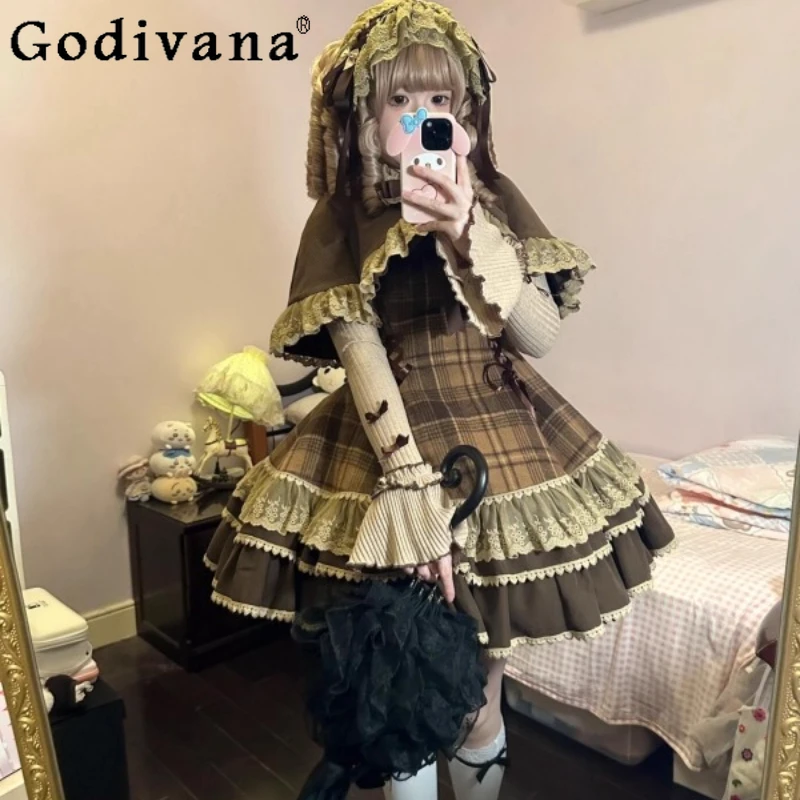 ensemble-lolita-mignon-pour-femmes-cape-a-nœud-papillon-coupe-ajustee-haut-a-manches-longues-robe-bouffante-a-carreaux-ensemble-trois-pieces-costumes-de-style-japonais