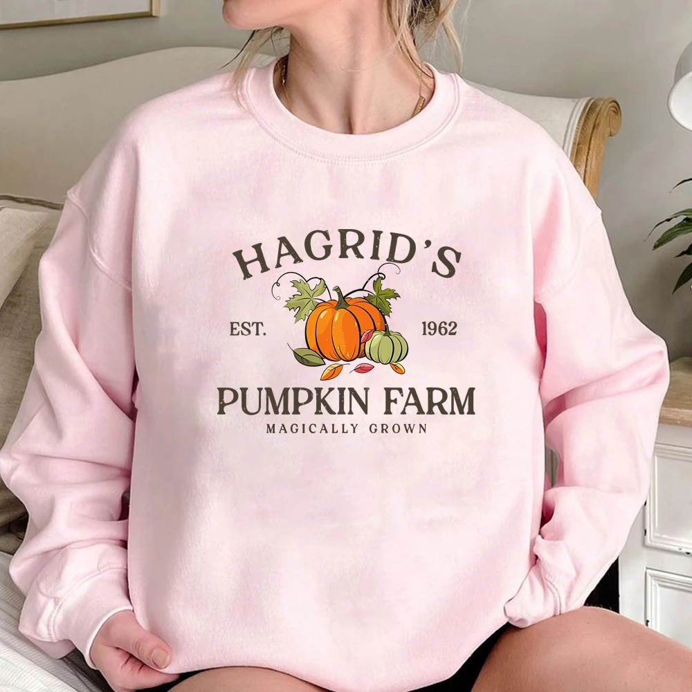 Hagrid\'s Pumpkin Patch Sweatshirt Fall Halloween Hoodie Thanksgiving Sweater Halloween Shirts Unisex Long Sleeves Sweatshirts