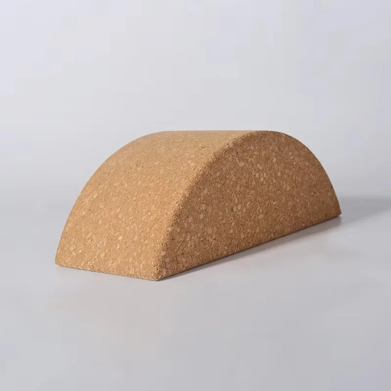 YTYIN Custom Printing Home Use Fitness Exercise Relaxation Muscle High Density Cork Design Yoga Block