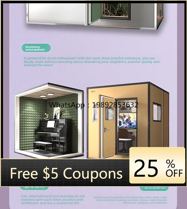 Zc Soundproof Room …