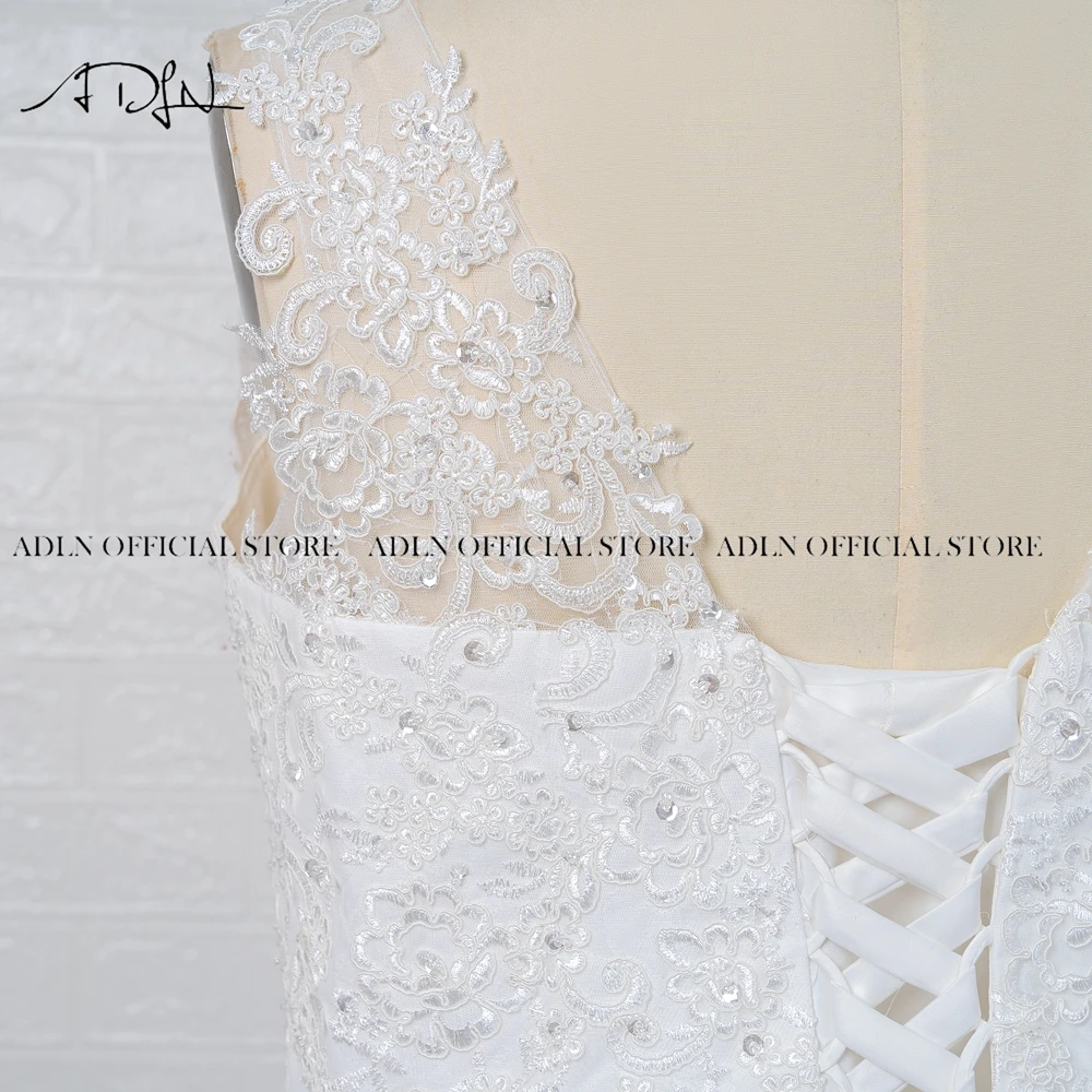 Elegant V-Neck Appliqued Plus ขนาดงานแต่งงานชุด Custom-Made Organza Lace-Up A-Line ขนาดใหญ่ชุดเจ้าสาว Robe De mariage